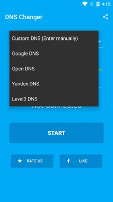 DNS Changer android App screenshot 4